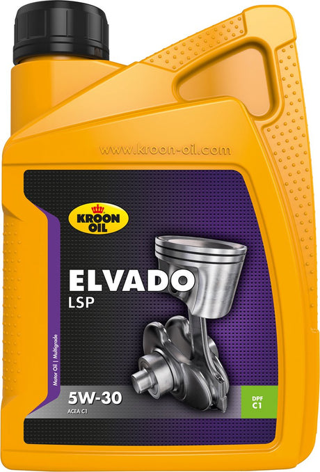 Kroon-oil elvado lsp - olej silnikowy 5w-30 - acea c1 - 1 litr - syntetyczny