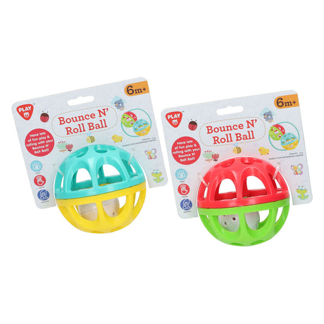 Playgo Bouncy and Play Ball - elastyczny plastik z dźwiękiem
