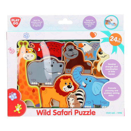 Safari z puzzlami Playgo
