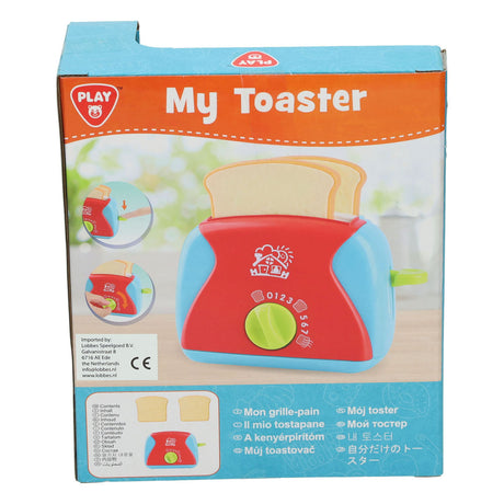 Wymiary tostera Playgo: 12 x 5 x 5 cm