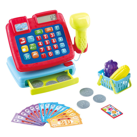 Kasa fiskalna Playgo z akcesoriami - 26 szt.