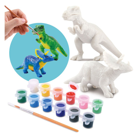 Playgo pomaluj własne dinozaury - 15 szt.