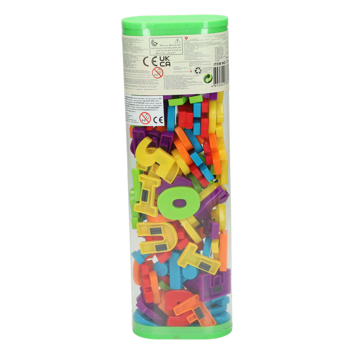 Magnesy Playgo Litery i cyfry, 120 szt.