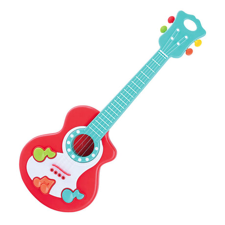 Gitara Playgo z nutami czerwonymi