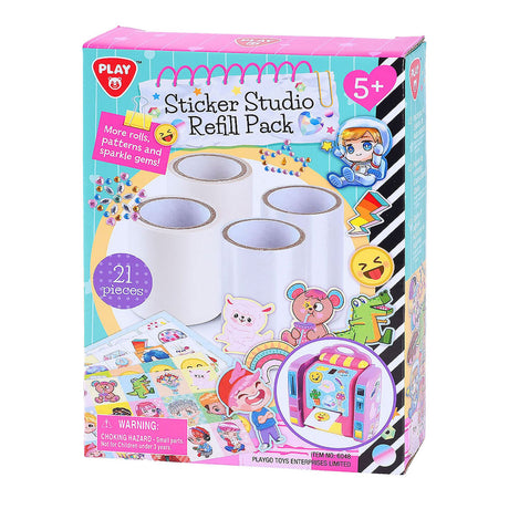 Wkład do naklejek Playstick Studio, 21 szt.