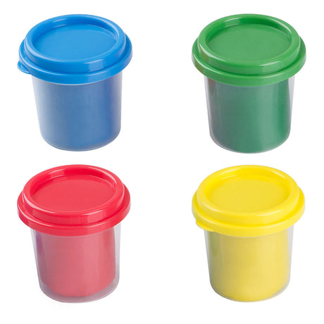 Zestaw glinek Playgo w 4 kolorach - 4x56gram