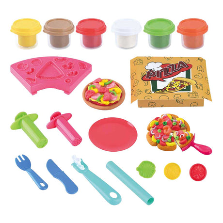 Zestaw glinek do pizzy Playgo - 6 glinianych garnków