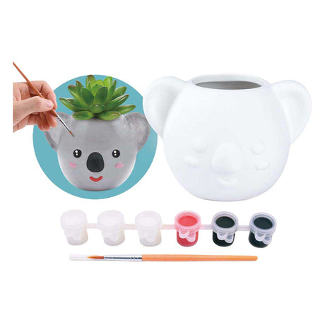 Playgo pomaluj własną doniczkę koala - 8 szt.