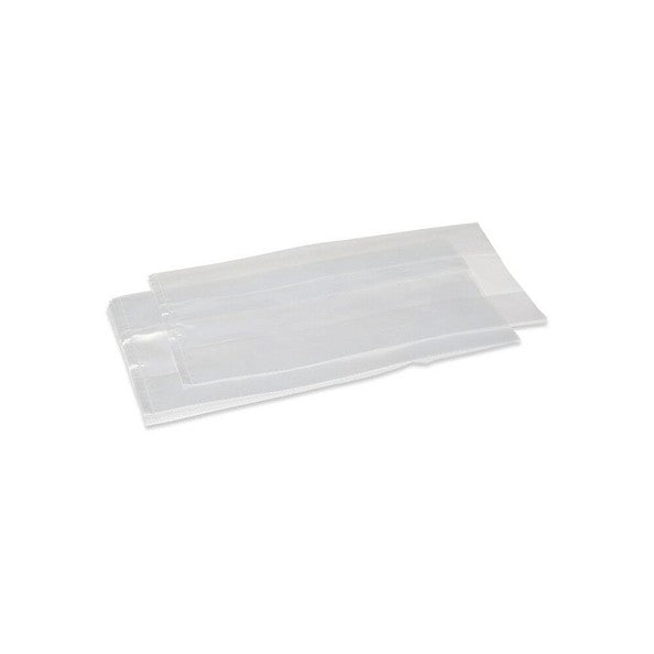 Torba harmonijkowa LDPE 16+(2x5) x 35 cm przezroczysta T18