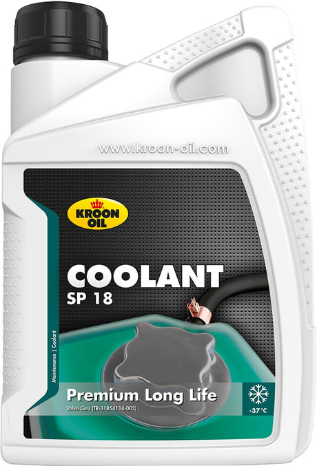 Kroon-oil płyn chłodzący sp 18 - płyn chłodzący long life - 1 litr - kolor zielony