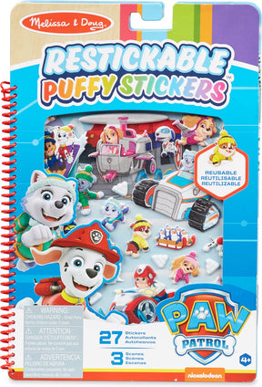 Puchate naklejki Melissa Doug Paw Patrol - Góra Jake'a (27 naklejek wielokrotnego użytku)