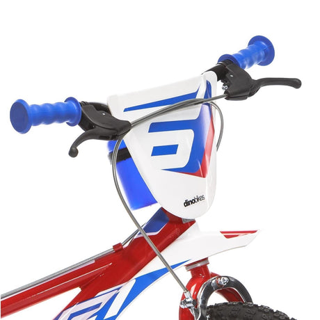 Rowery Dino Rower chłopięcy Dino R1 16 cali z hamulcami czerwono-niebieski