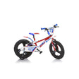 Rowery Dino Rower chłopięcy Dino R1 16 cali z hamulcami czerwono-niebieski