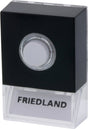 Honeywell Friedland, przycisk dzwonkowy, pushlite czarny