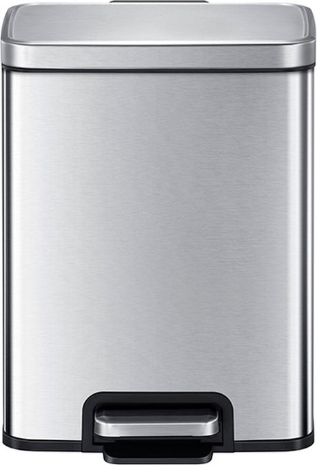 Eko - madison pedaalemmer 6 liter - stainless steel plastic - misty mat rvs - prullenbak