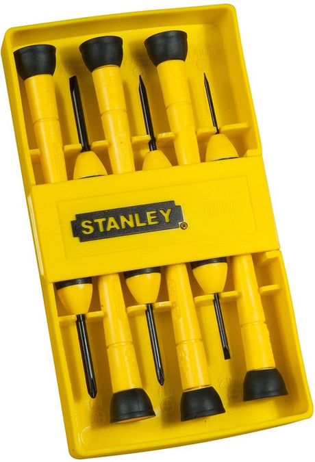 6-częściowy śrubokręt Stanley z chwytem poduszkowym – zestaw – instrument