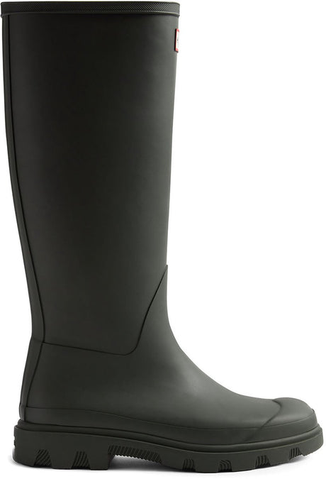 Hunter downpour tall boot unisex regenlaarzen - donkergroen 40