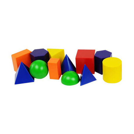 Zestaw kształtów geometrycznych - 12 szt.