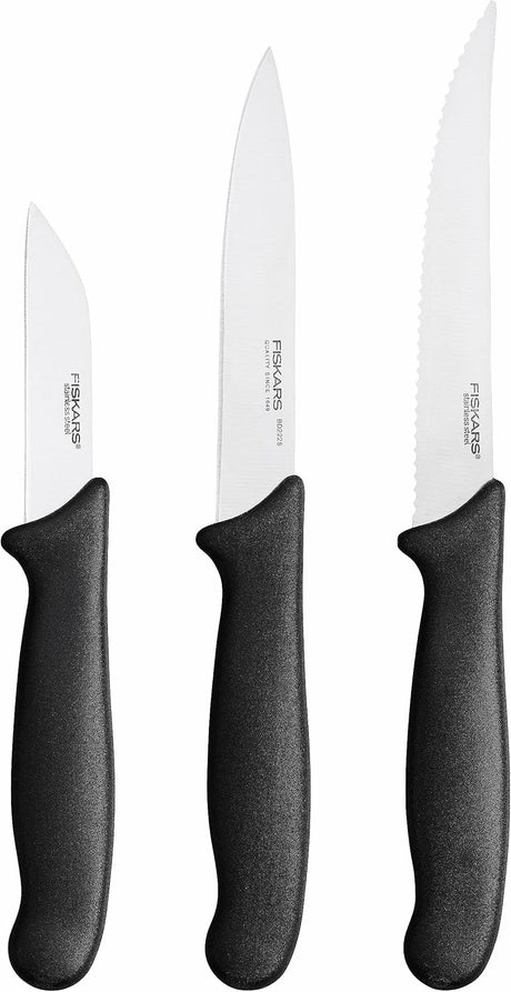 Fiskars ingesteld 3 plantaardige essentiële messen