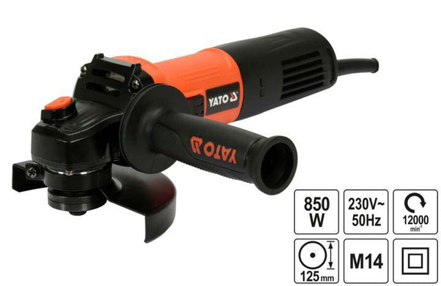 Yato hoekvermaler 125mm 850w 82097