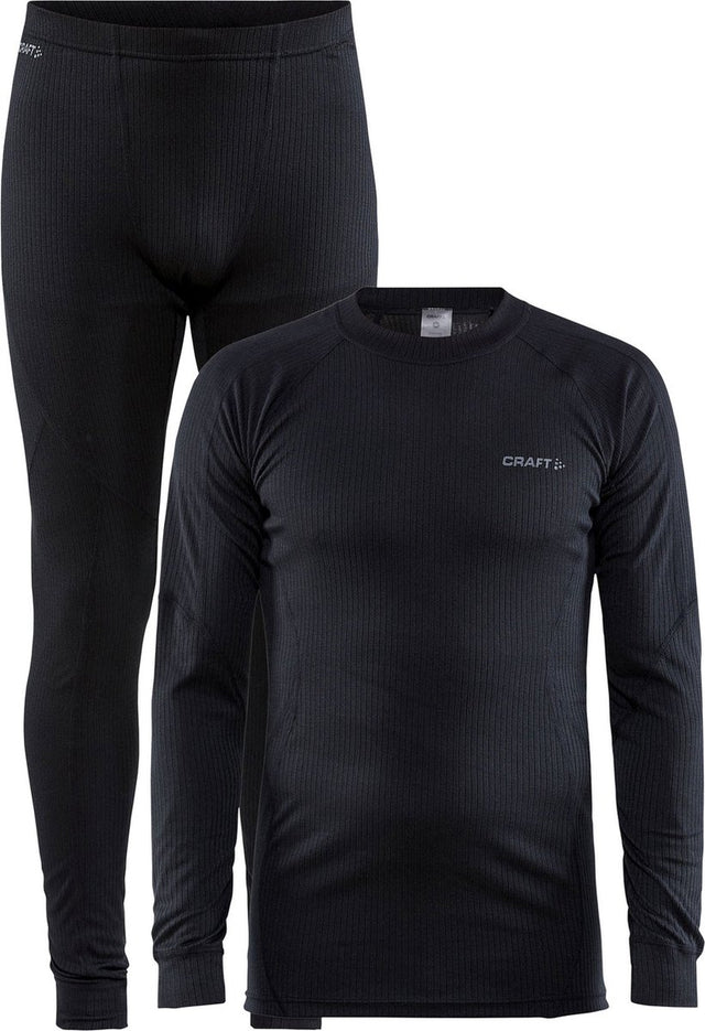 Craft core dry baselayer thermoset heren - zwart - maat m