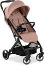 Hauck travel n care plus buggy - handzaam en compact - hazelnut