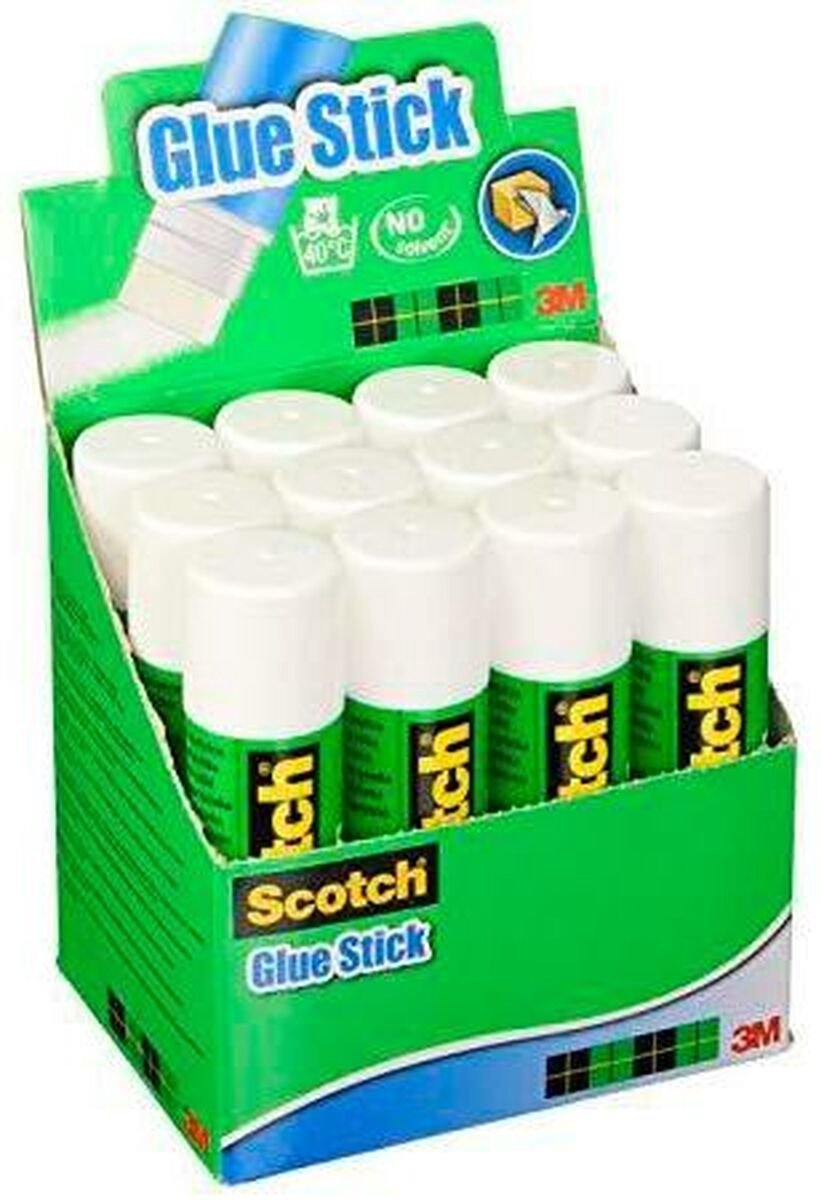 Klej szkocki w sztyfcie trwały 40gr | 12 sztuk