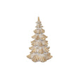 Countryfield kerstboom tabby m naturel polystone ø10xh17,5cm