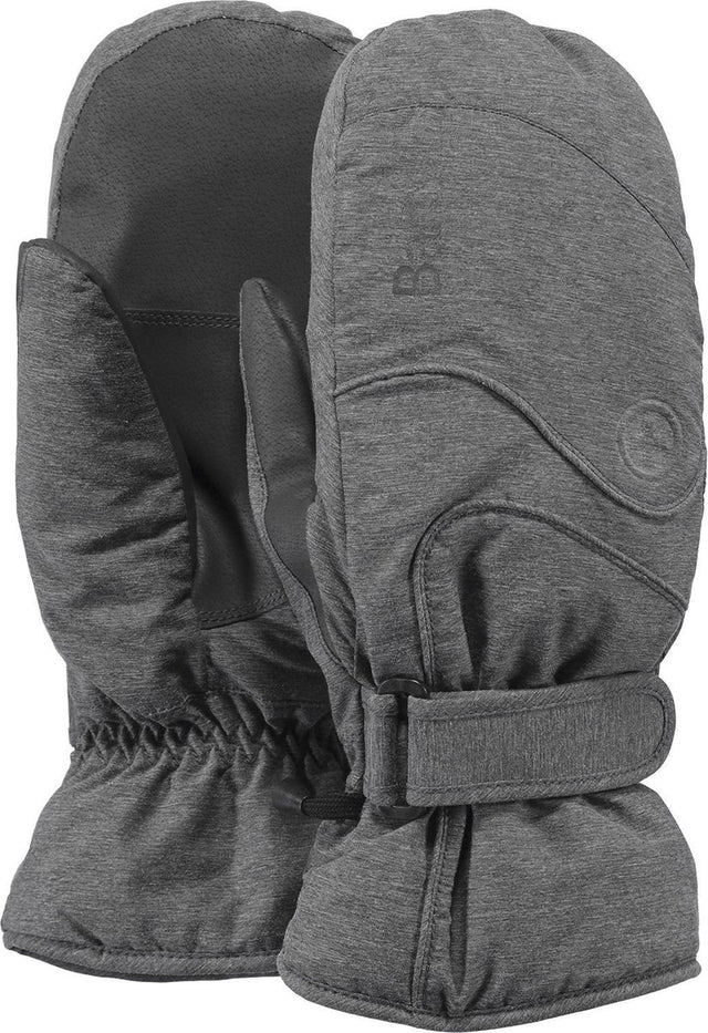 Barts basic skimitts wintersporthandschoenen unisex - donkergrijs - maat l