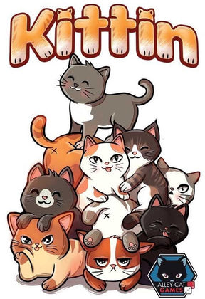 Gra o koty Asmodee Kittin - szybka gra polegająca na układaniu klocków dla dzieci.