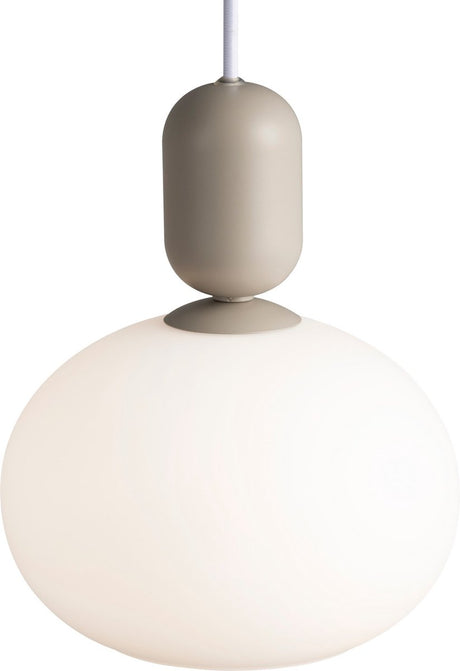 Lampa wisząca Nordlux Notti-e27-szara