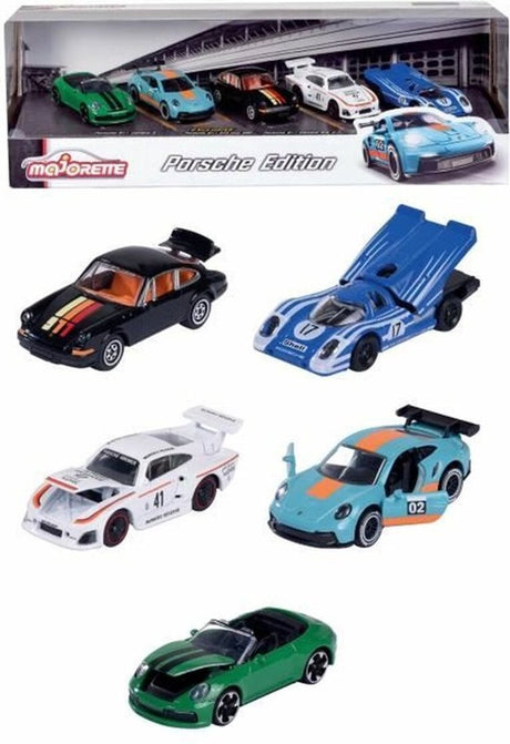Majorette - samochód Porsche - samochód sportowy - 5 sztuk