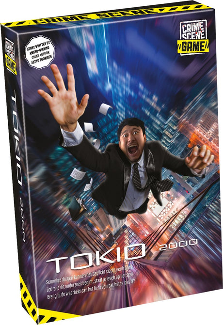 Taktyczne miejsce zbrodni Tokio 2000 – gra planszowa – gra kryminalna – złożony dramat miejski w Japonii – szczegółowe śledztwo i dedukcja – seria scen zbrodni – studio burzy gier – 1 lub więcej graczy – od 18 lat