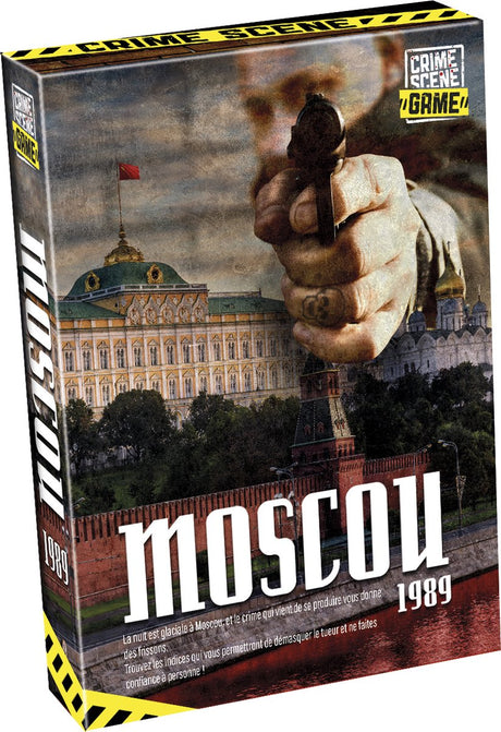 Burza gier taktycznych - gra planszowa - miejsce zbrodni: Moskwa 1989 (jeu d'escape room)