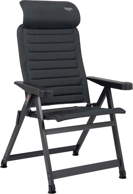 Crespo - krzesło pozycyjne - ap 435 - air-select - kompaktowe - szare