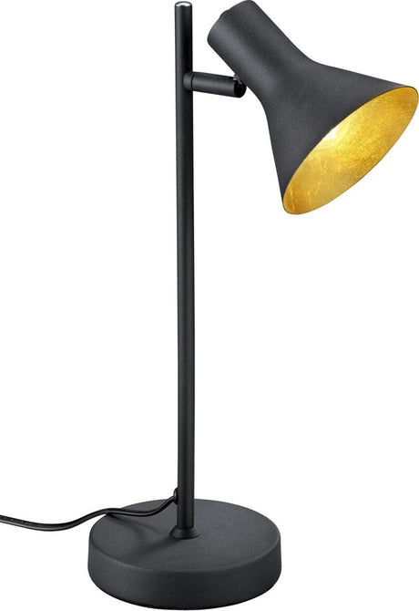 Rl live your light reality nina - lampa stołowa - czarna - e14 - oświetlenie wnętrza