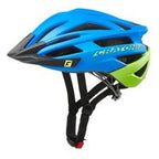 Kask Cratoni agravic niebiesko-limonkowy matowy L-XL
