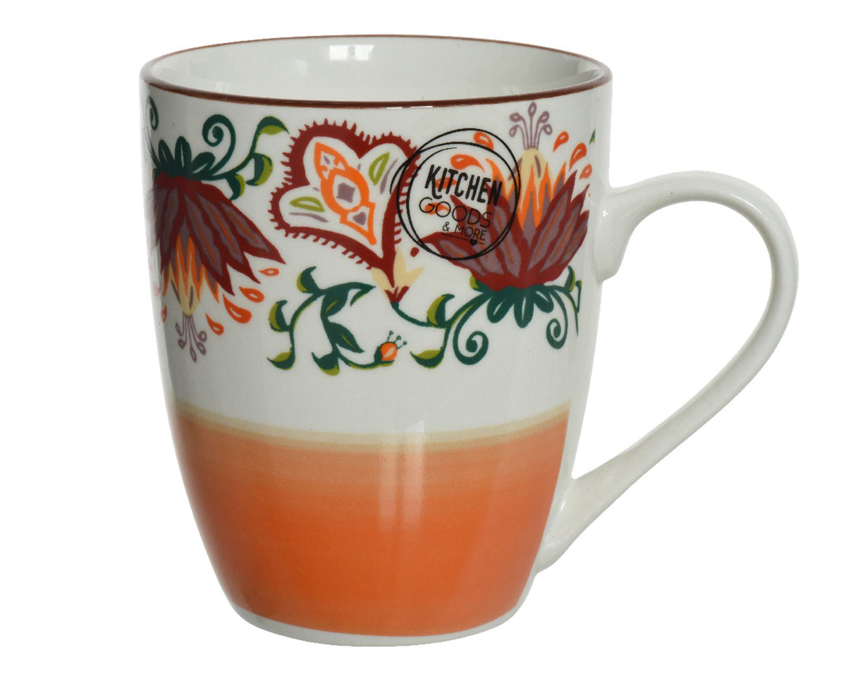 Kubek porcelanowy Decoris d11,8-szer.8,2-wys.10 cm