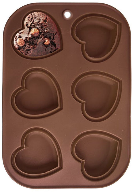 Orion sillinie - siliconen muffinvorm - hartvorm - 30x20,5x2,5 cm