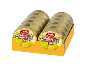 Oryginalne słodkie czekoladki cytrynowe w puszce (10x 200gr)