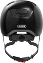 Abus skurb kid - kask rowerowy - dziecięcy błyszczący czarny s (45 - 50 cm)