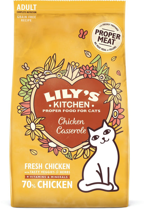 Lily's Kitchen - zapiekanka z kurczakiem dla dorosłych kotów