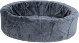 Teddy Dog Basket Grey