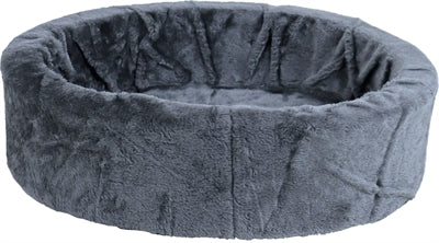 Teddy Dog Basket Grey