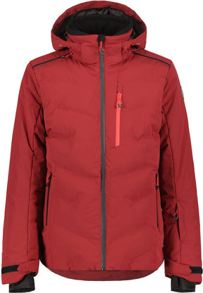 Męska kurtka narciarska Icepeak Foley - wino czerwona - 54