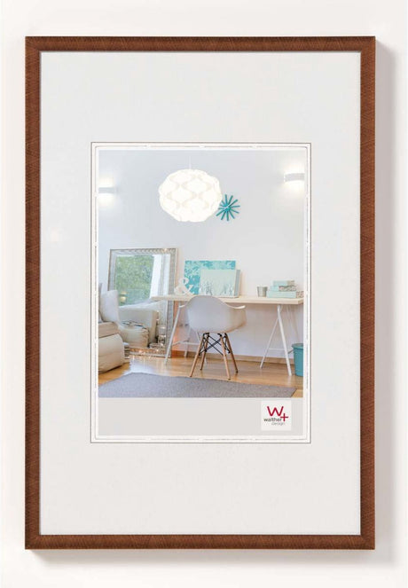 Walther new lifestyle - ramka plastikowa - rozmiar zdjęcia 50x70 cm - brąz