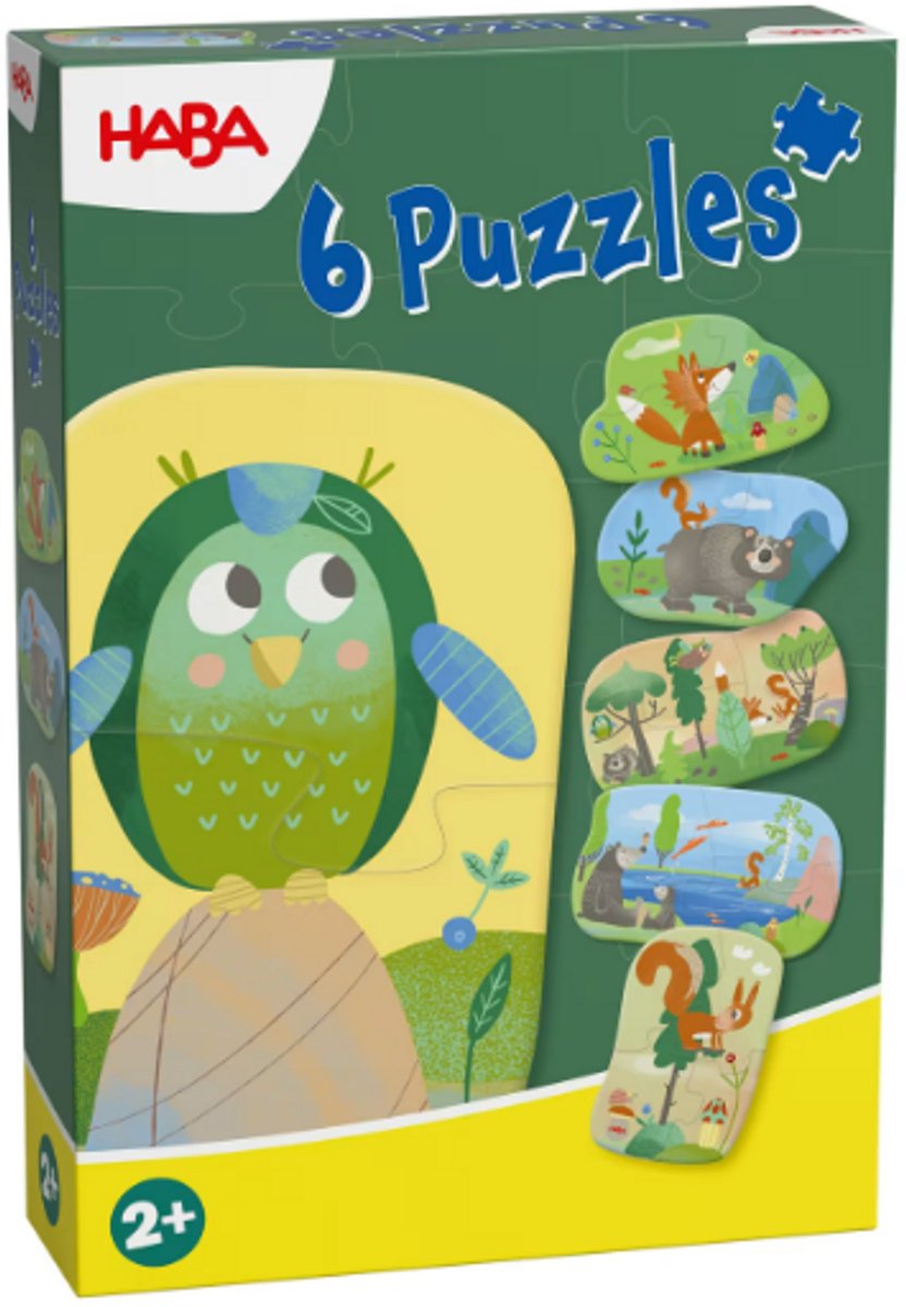 Haba | 6 pierwszych zagadek o zwierzętach leśnych