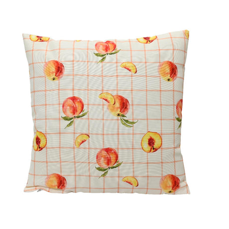 Poduszka Decoris poliestrowa zewnętrzna 45x45cm wzór wielobrzoskwiniowy