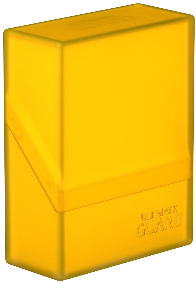 Ultimate Guard Boulder 40+ - bursztynowe pudełka na karty
