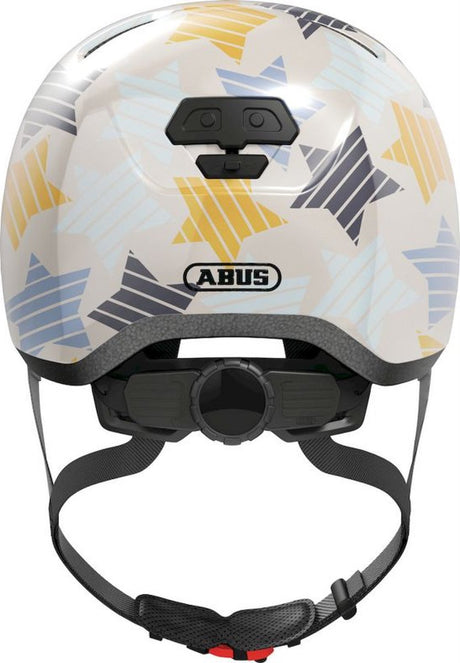 Abus skurb kid - kask rowerowy - dziecięce szare gwiazdki m (50 - 55 cm)
